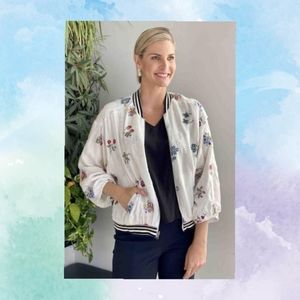 Johnny Was - Reversible Kitty Bomber